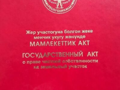 Продаю участок 11 соток, мкр. Аламедин 1, по Салиева, В ПЕРВОЙ ЛИНИИ, КРАСНАЯ КНИГА,СалиевАуэзова, Цена: 197000$