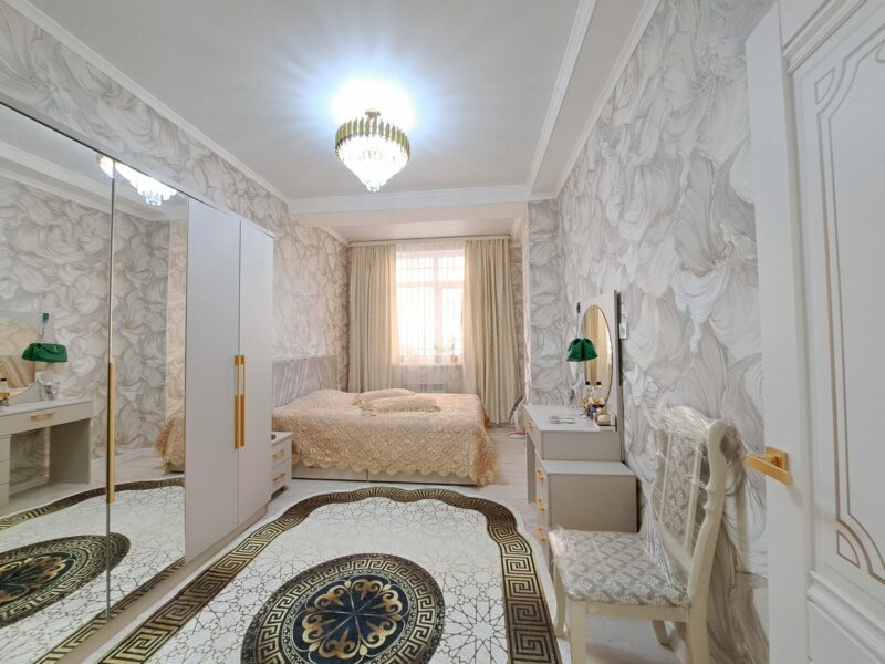 Продаю 3 комн. квартиру в мкр. Аламедин 1, этаж 1/5, не угловая, 80м2, ТЕХПАСПОРТ ЕСТЬ! Свежий ремонт! Цена: 129000$