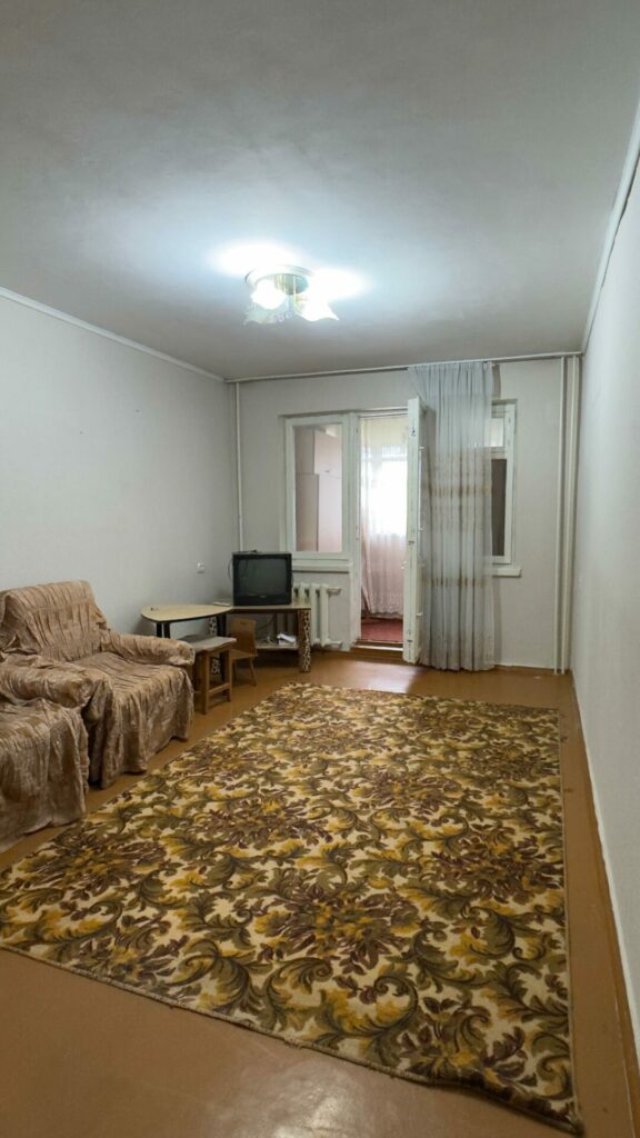 Продаю 1 комн. квартиру, Кольбаева, рядом с мкр. Аламедин 1, ТААТАН, этаж 3/4, 33м2+лоджия, цена: 51500$