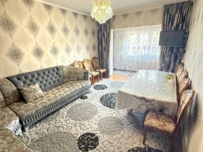Продаю 3 комнатную квартиру, мкр.Аламедин 1, этаж 3/5, не угловая, 69м2, с ремонтом, с мебелью, цена: 93000$