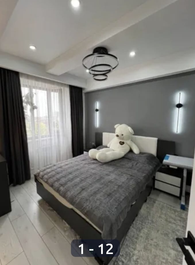 Продаю 3 комнатную элитку, мкр. Аламедин 1, этаж 4/6, не угловая, 75м2, Красная книга, ДДУ, Центральное отопление, цена: 110000$