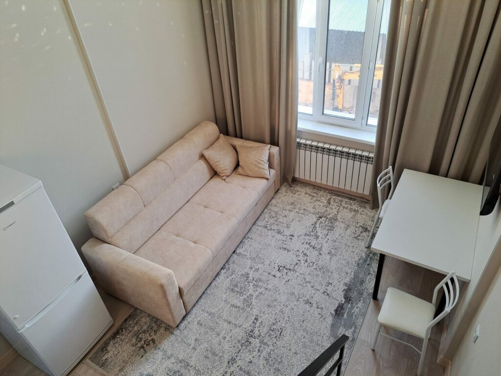 Продаю 1 комнатную квартиру мкр, Аламедин 1, этаж 5/9, не угловая, 29м2, полностью укомплектована, цена: 46000$