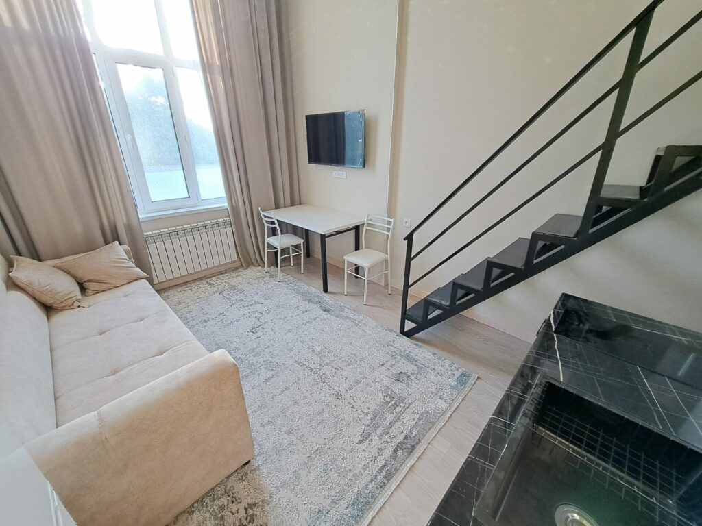 Продаю 1 комнатную квартиру мкр, Аламедин 1, этаж 5/9, не угловая, 29м2, полностью укомплектована, цена: 46000$