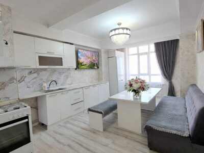 Шикарная 4 комн. квартира! Мкр. Аламедин1, 120м2, этаж 10/11, с ремонтом и мебелью! цена: