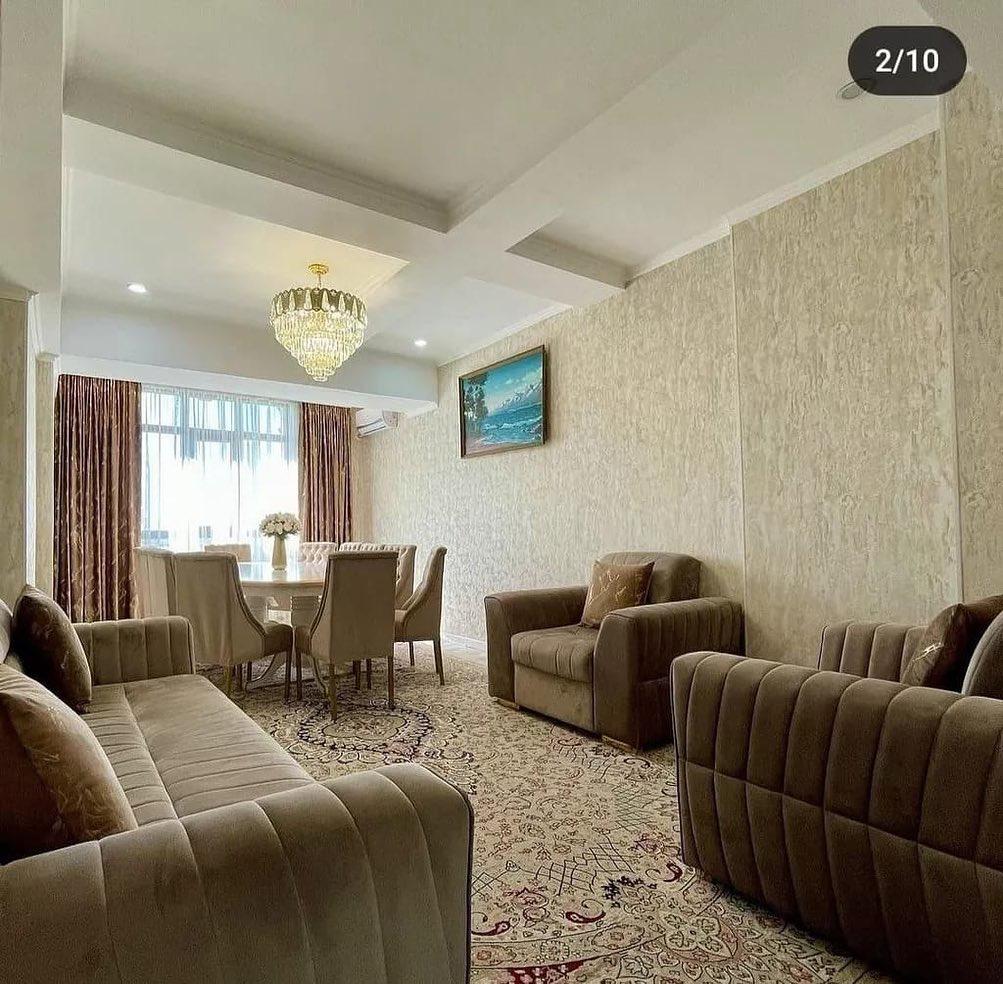 Шикарная 4 комн. квартира! Мкр. Аламедин1, 120м2, этаж 10/11, с ремонтом и мебелью! цена: