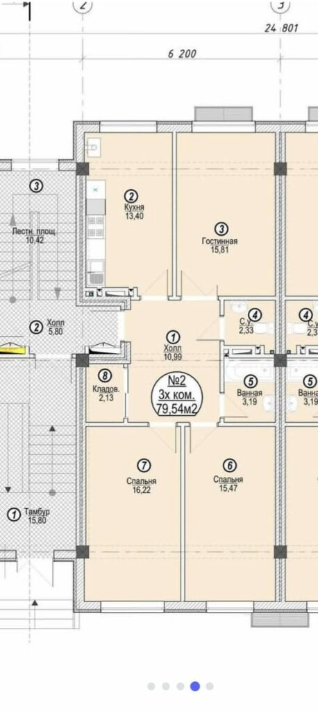 Продаю 3 комнатную кварт, мкр. Аламедин 1, этаж 1/5, не угловая, 80м2, ТЕХПАСПОРТ ЕСТЬ! Свежий ремонт!Цена: 125000$