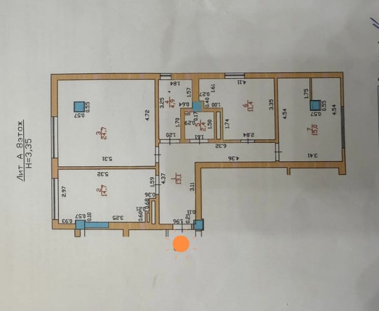 Продаю 3 комн. квартиру, мкр.Аламедин 1, начало. Этаж.8/10, площадь 86м2, всё центральное,СВЕЖИЙ РЕМОНТ!Техпаспортесть! Цена: 126000$