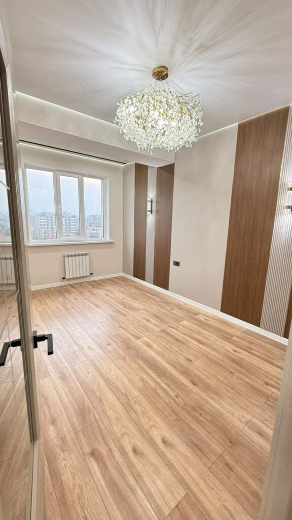 Продаю 1 комнатную квартиру , мкр. Аламедин 1, 40м2, этаж 9/12, СВЕЖИЙ РЕМОНТ! Красная книга. ДДУ, цена: 67500$